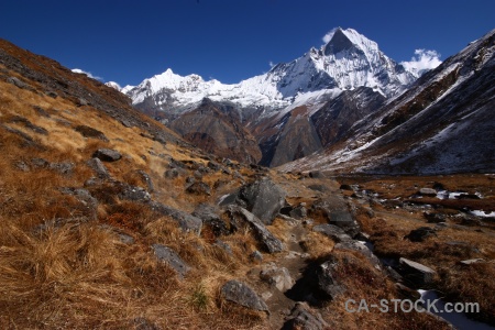 Abc annapurna sanctuary trek machapuchare valley modi khola.