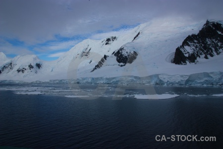 Adelaide island sky gunnel channel antarctica cruise water.