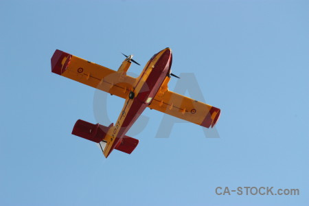 Airplane firefighting spain montgo fire europe.