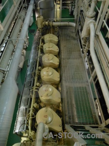 Akademik ioffe boat machinery engine room metal.