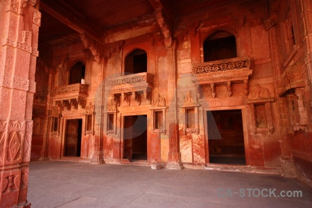 Akbar fort inside asia mughal.