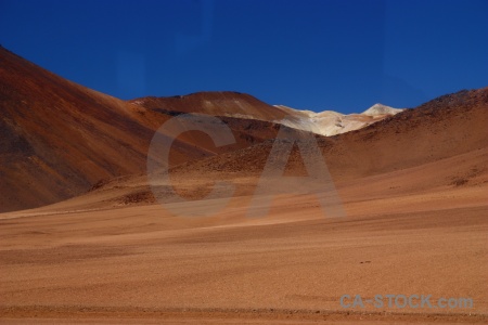 Altitude andes chile landscape south america.