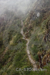 Altitude inca andes trail cloud.
