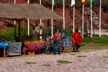 Altitude person cuzco bush grass.