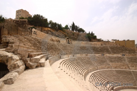 Amman theatre stone cloud roman.