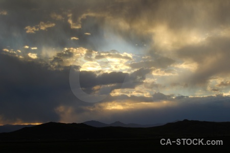 Andean explorer mountain sunrise south america peru.