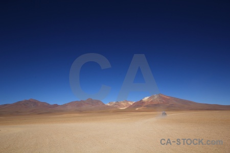 Andes altitude siloli desert landscape sky.