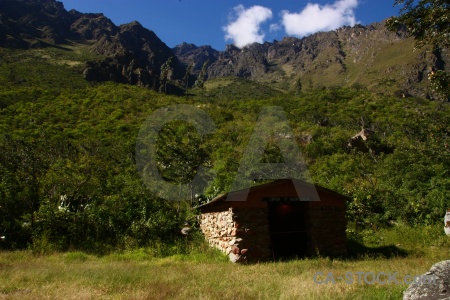 Andes inca landscape grass cloud.