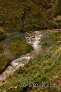 Andes river altitude grass peru.