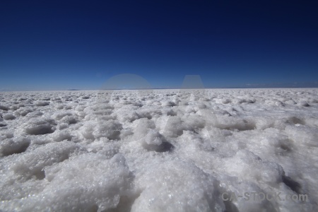 Andes salt crystal flat bolivia.