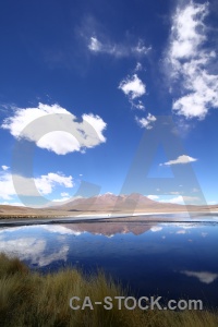 Andes water landscape bolivia reflection.