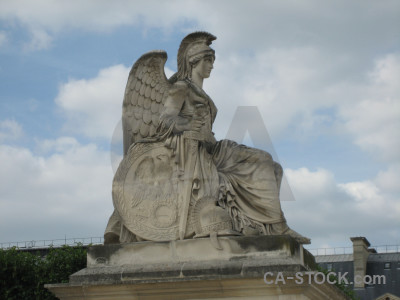 Angel statue.