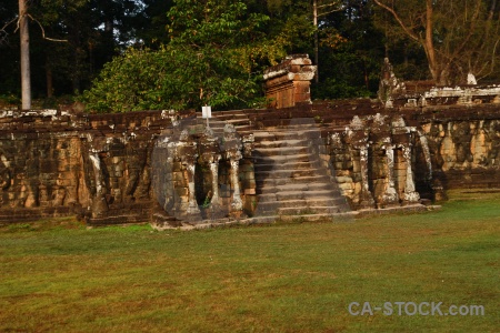 Angkor temple cambodia buddhist stone.