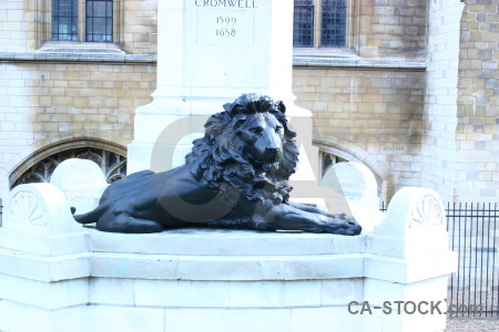 Animal white tiger statue blue.