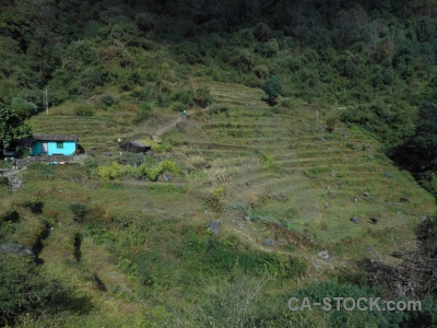 Annapurna sanctuary trek valley asia nepal modi khola.