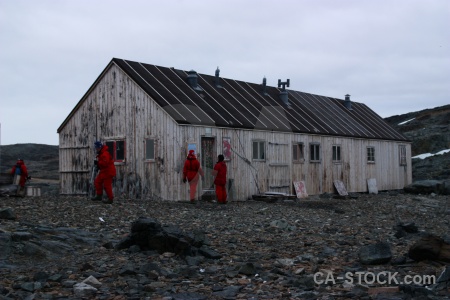 Antarctica wooden square bay horseshoe base british.