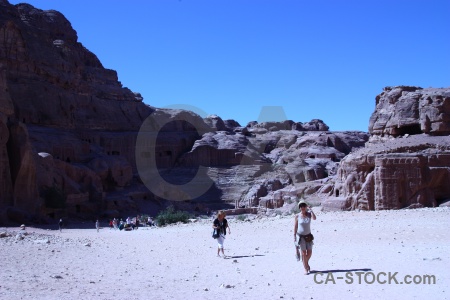 Archaeological cliff sky unesco petra.