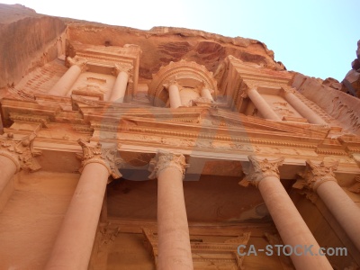 Archaeological nabataeans jordan petra western asia.