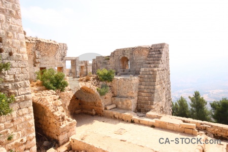 Archway middle east asia archaeological ajloun.