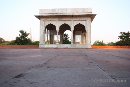 Archway mughal red fort delhi unesco.