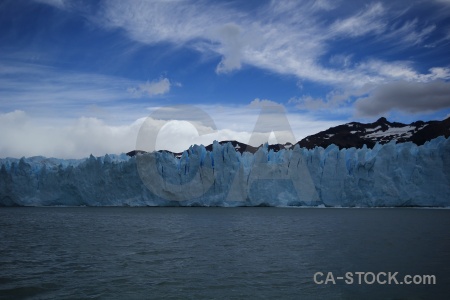 Argentina ice glacier cloud water.