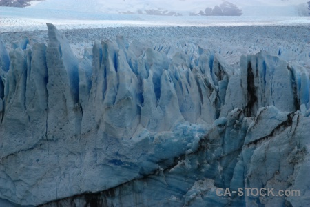 Argentina ice glacier south america terminus.