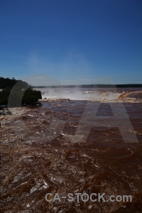 Argentina iguazu falls spray garganta del diablo water.