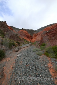 Argentina salta tour landscape cliff sky.