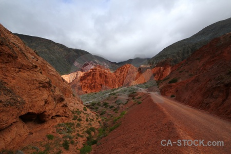 Argentina salta tour mountain cliff landscape.