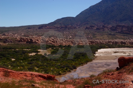 Argentina water calchaqui valley quebrada de cafayate las conchas.