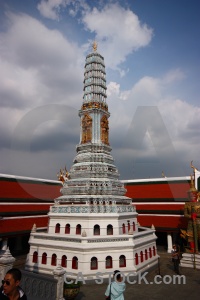 Asia building grand palace ornate southeast.