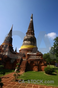 Asia building step thailand buddhism.