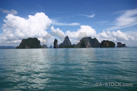 Asia cliff tropical cloud southeast asia.