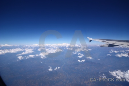 Asia cloud mountain wing everest.