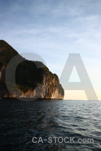 Asia ko phi leh cliff limestone rock.