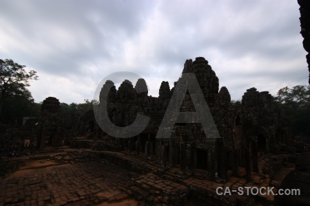 Asia lichen cloud block khmer.