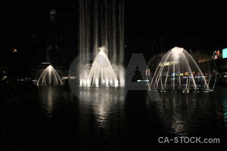 Asia middle east dubai pool fountain.