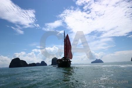 Asia sea island vehicle cloud.