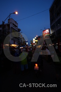 Asia sky person khaosan road bangkok.