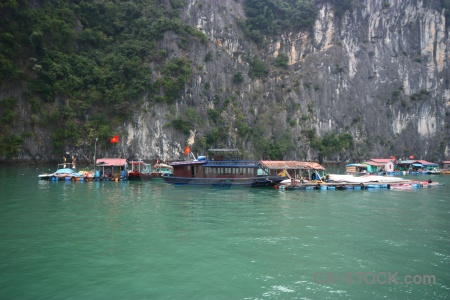 Asia water ha long bay vinh floating.