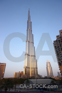 Asia western building burj khalifa middle east.