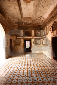 Baby taj inside south asia tomb mausoleum.