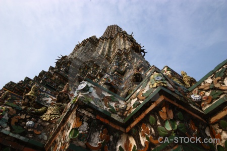 Bangkok buddhism sky yaksha thailand.