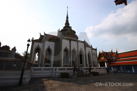 Bangkok grand palace buddhism thailand cloud.