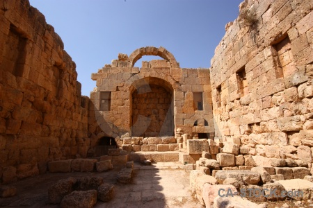 Block western asia middle east roman archway.