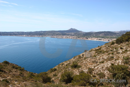 Blue javea europe spain.