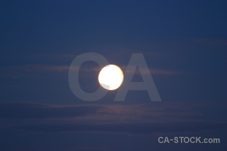 Blue moon cloud.