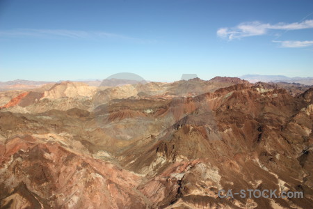 Blue rock landscape mountain desert.