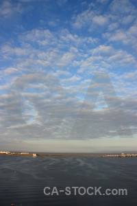 Blue sky cloud.