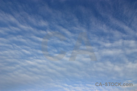 Blue sky cloud.